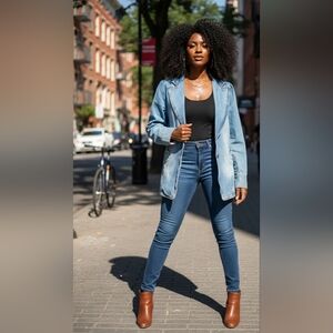 Mossimo Denim Blazer